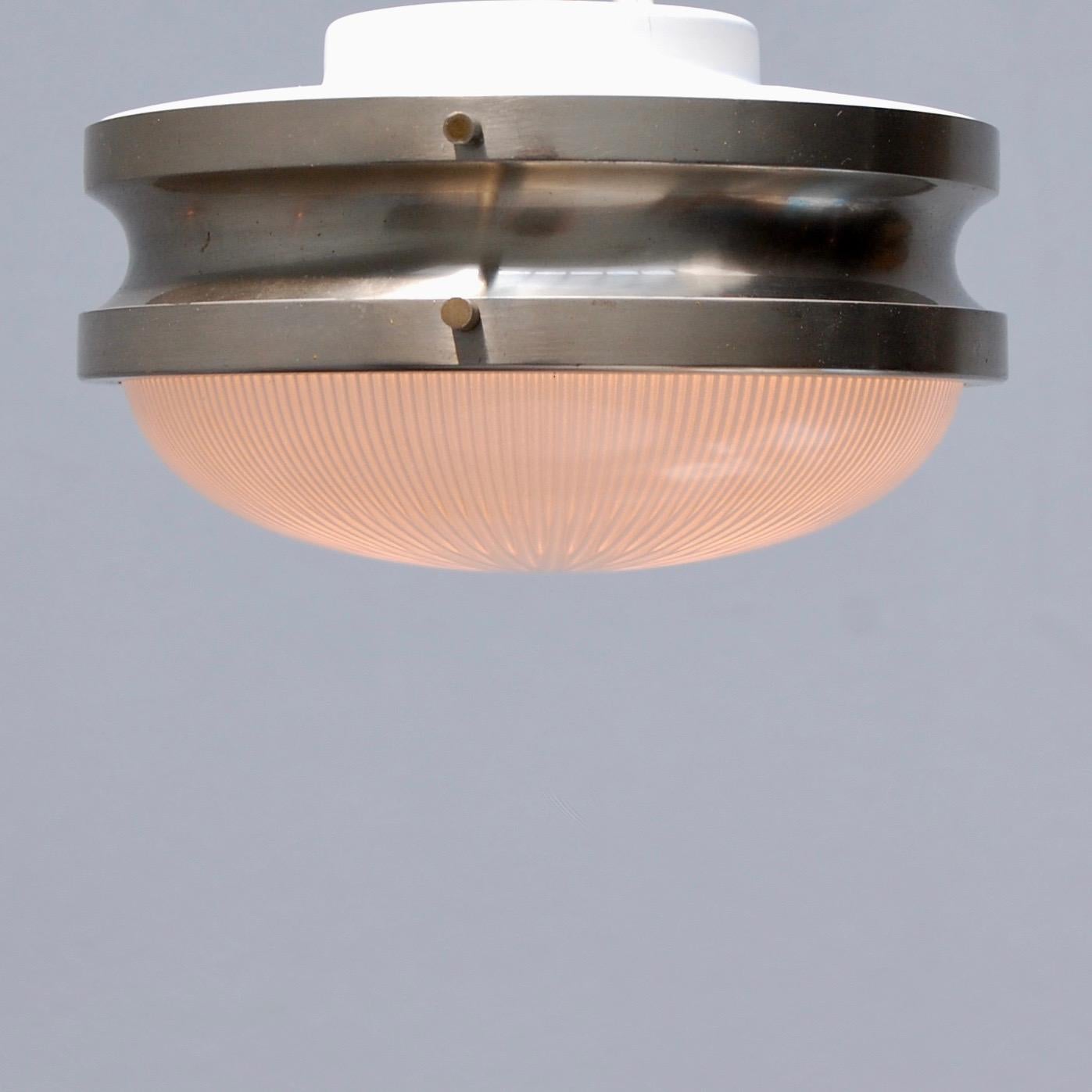 Petite Sergio Mazza for Artemide Flush Mount Fixture 1