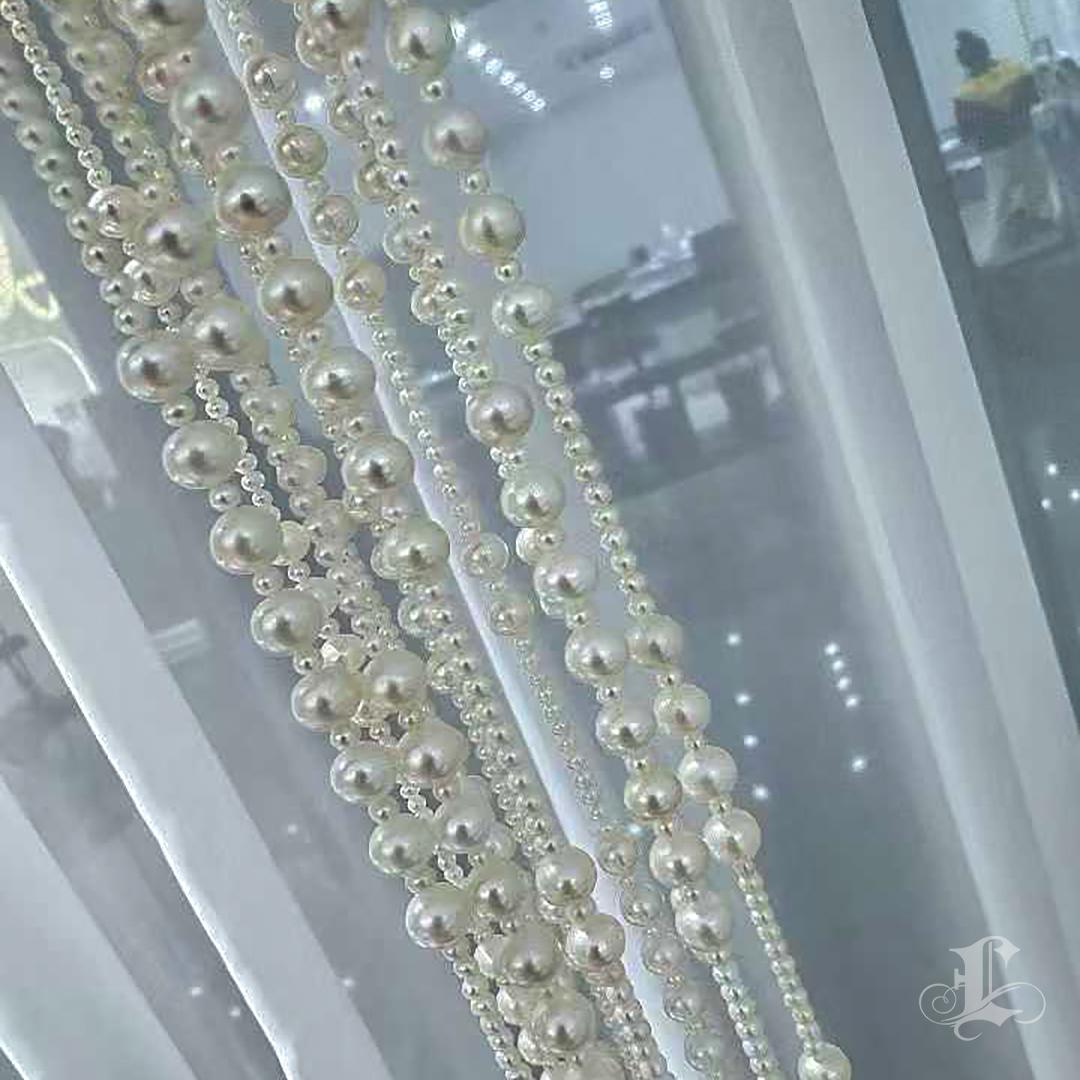 【Petite Signature】 Sautoir de perles d'eau douce Harmonie en cascade Neuf - En vente à New York, NY