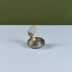 Petite Silver Plated Pocket Ashtray