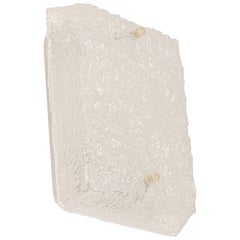 Einzelne Wandleuchten aus Glas, Österreich, 1960er Jahre