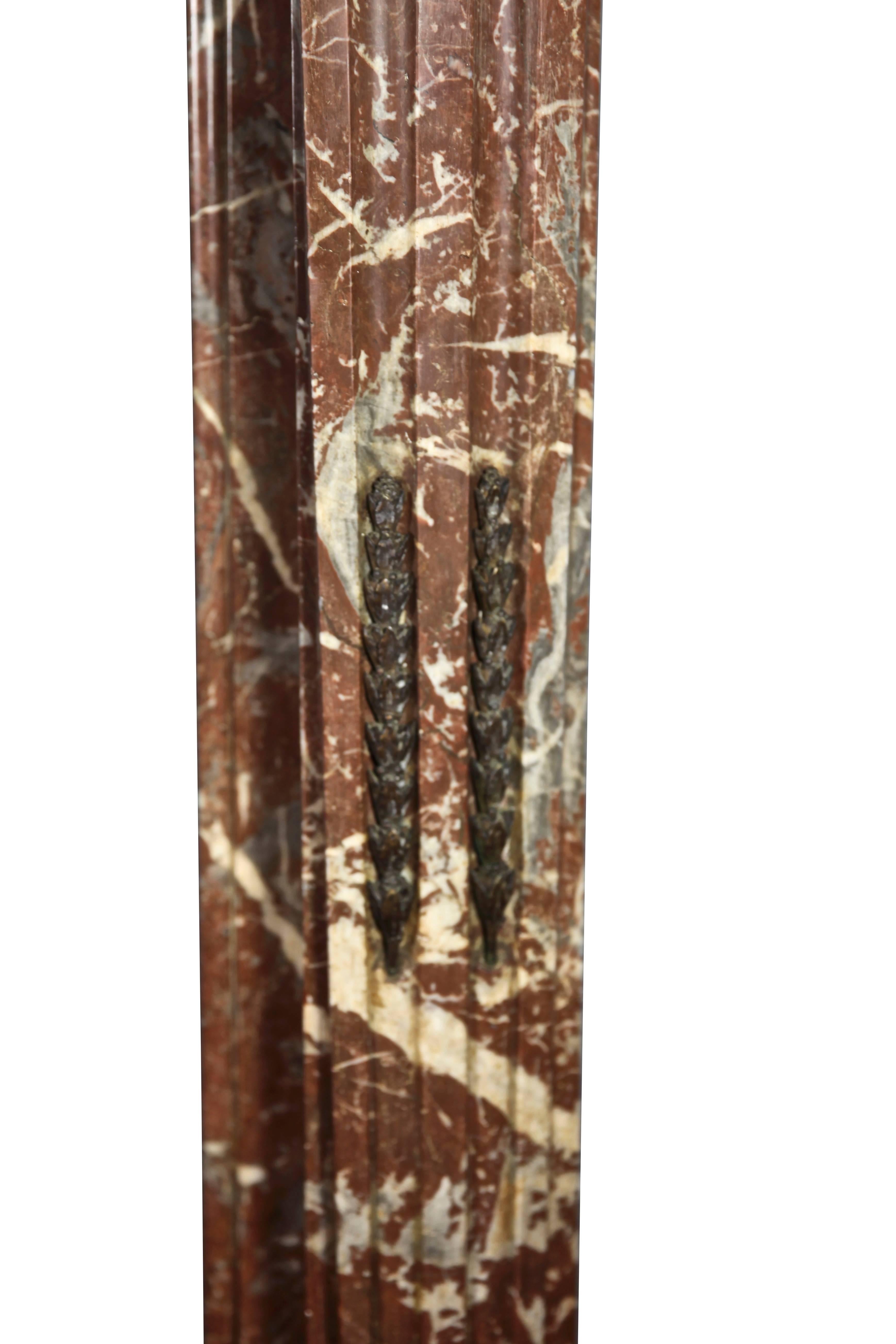 small antique fireplace surround