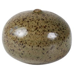 Vintage Petite Speckled Ceramic Bud Vase