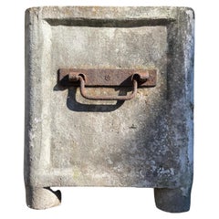 Petite Square Handled French Chanal Planter