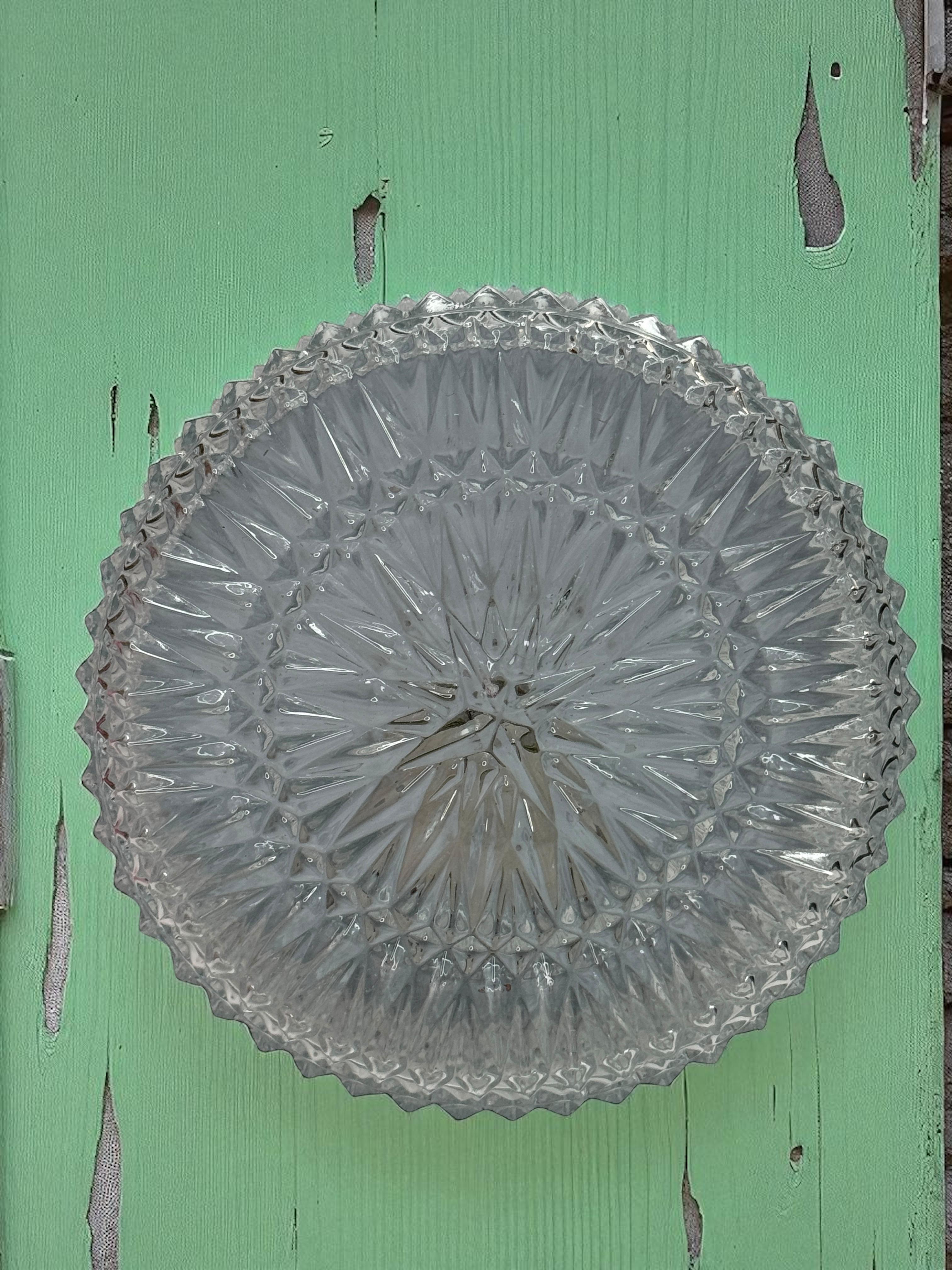 Metal Petite Starburst Pattern Flushmount Ceiling Light by RZB Leuchten, 1960s For Sale