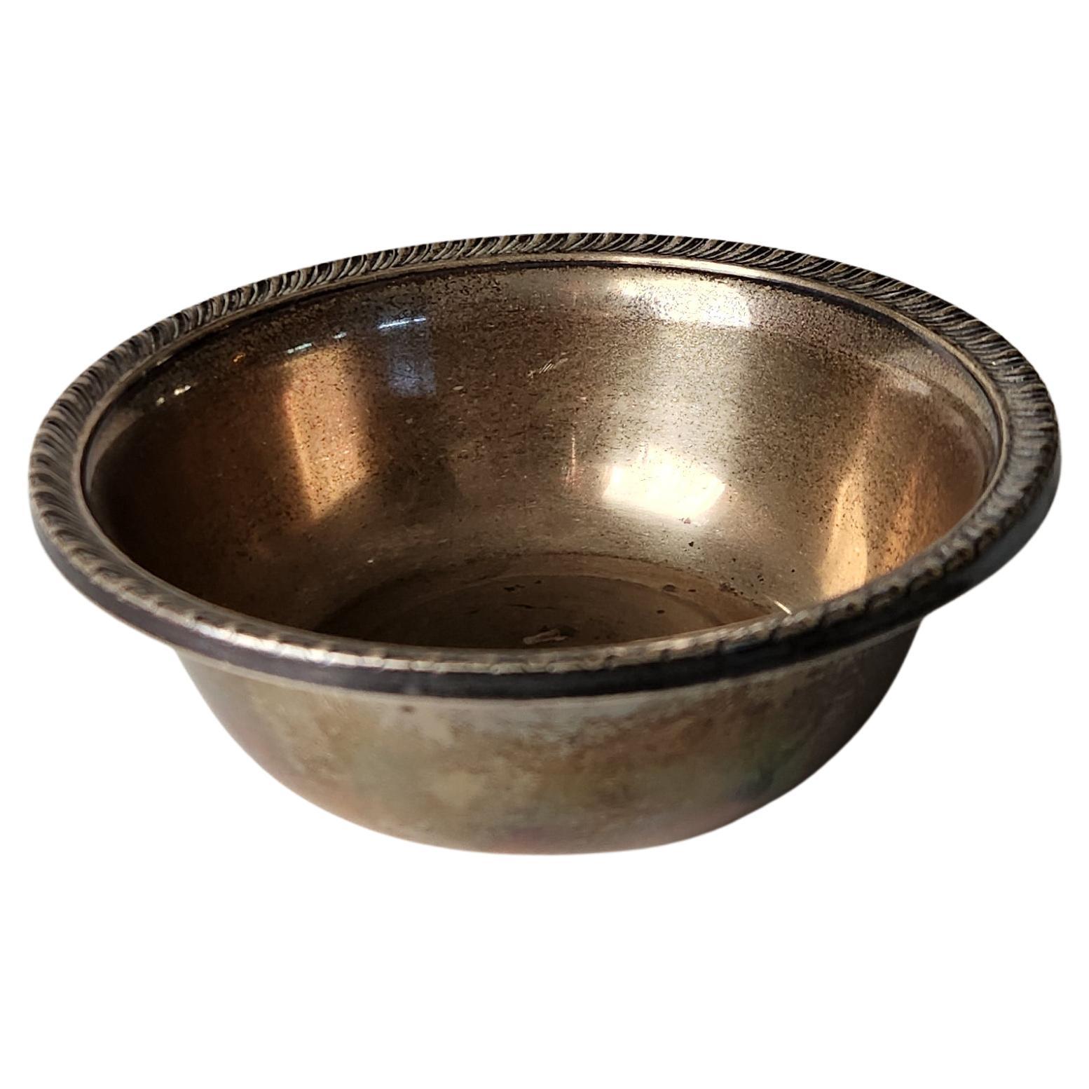 1960 Petite Sterling Silver Bowl Vintage