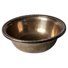 Petit bol vintage en argent sterling des années 1960