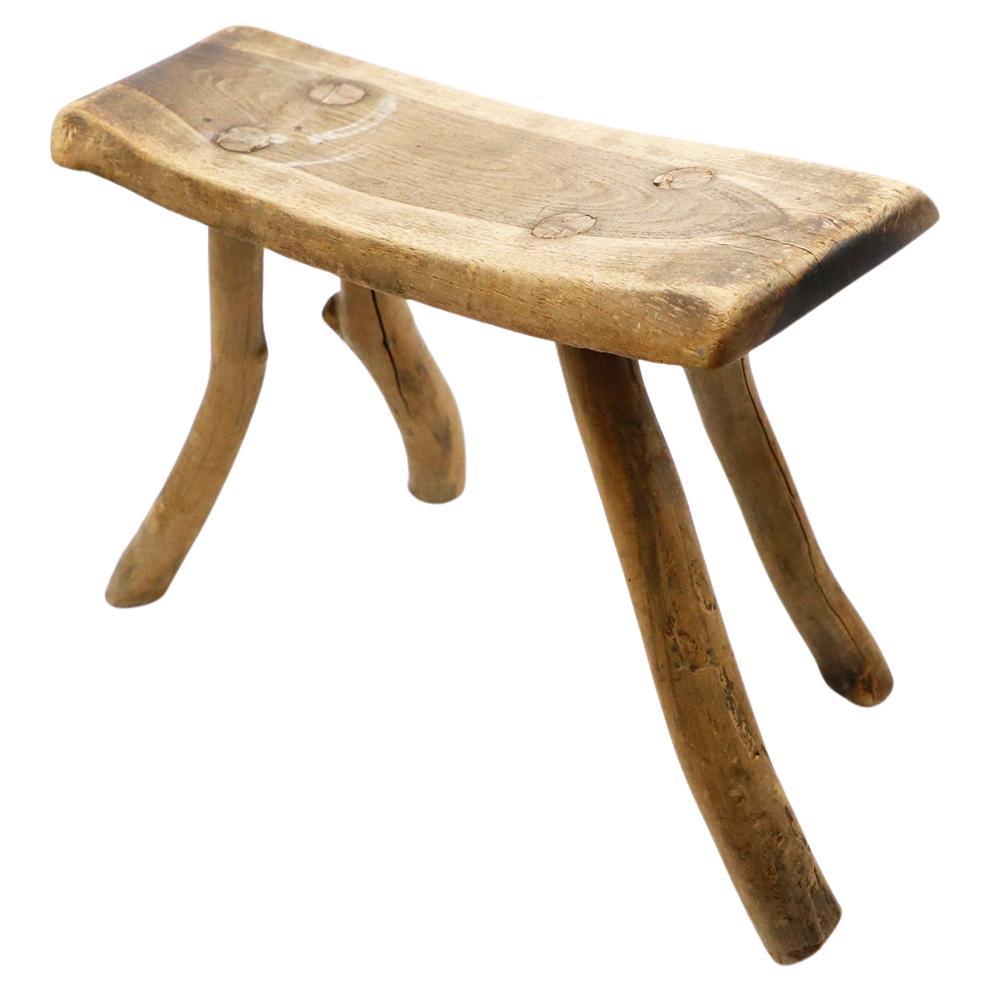 Petite Hocker Made in Solid Wood