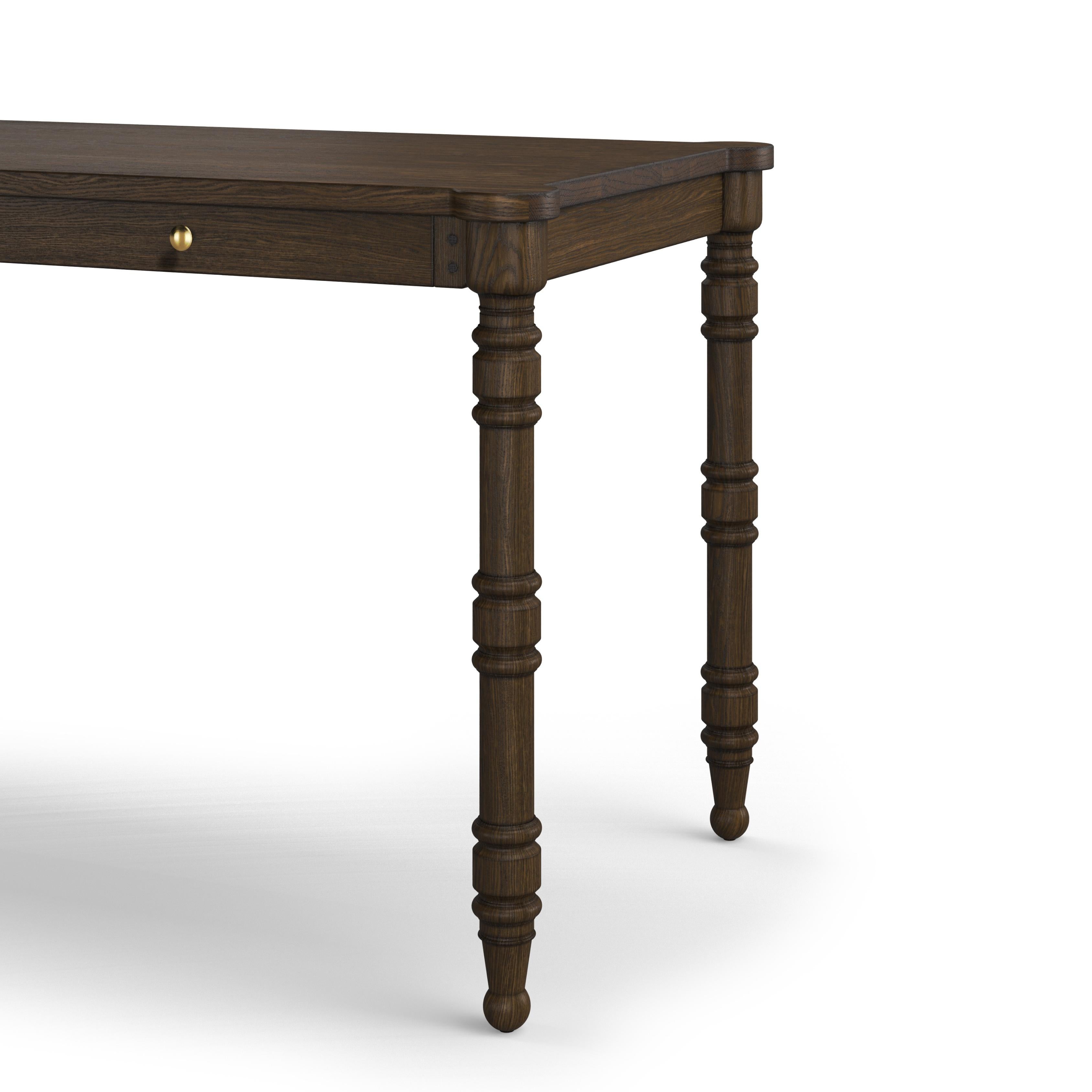 Americano Scrivania Petite Sunset, in Oak Oak, di August Abode in vendita