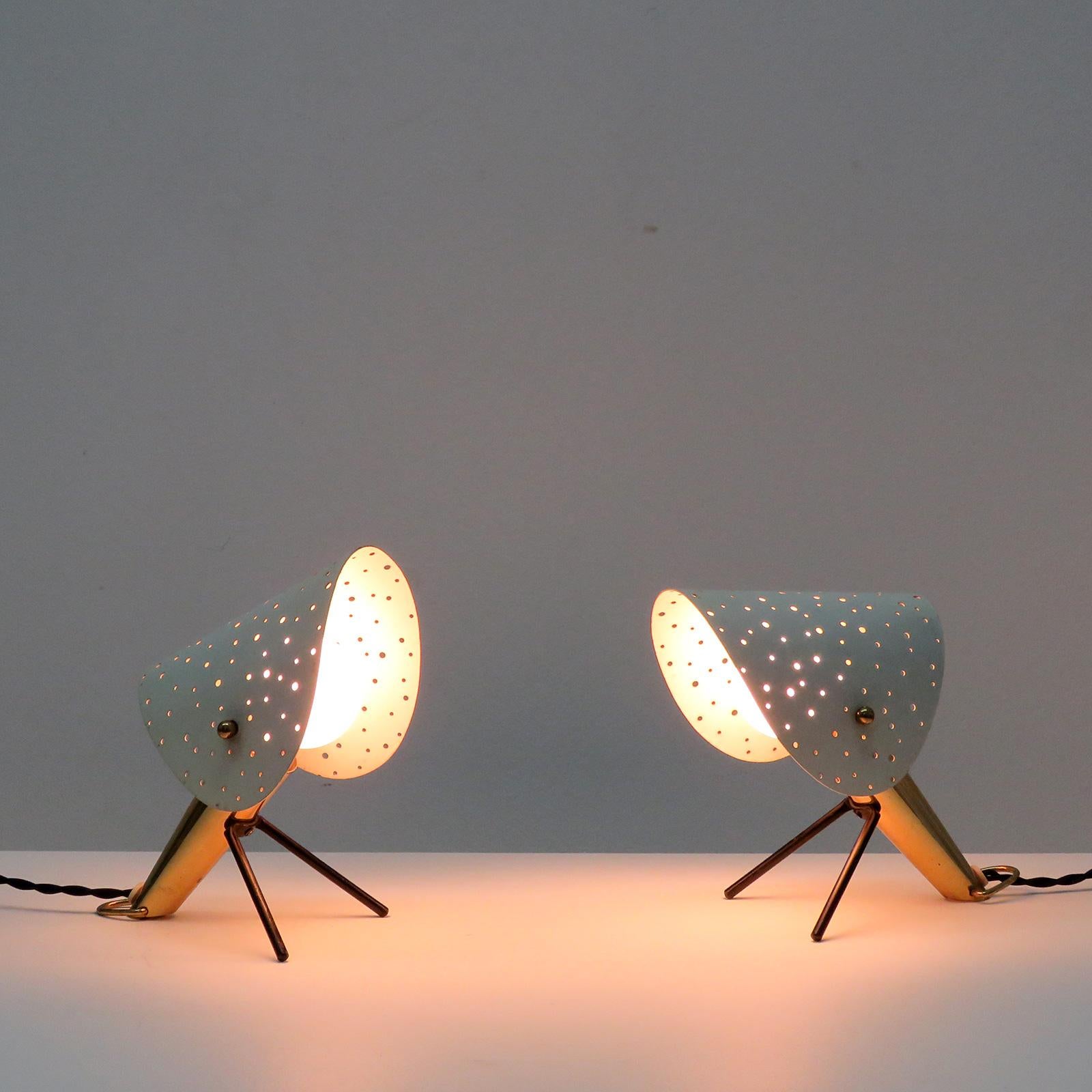 Petite Table Lamps by Ernest Igl, 1950s 1