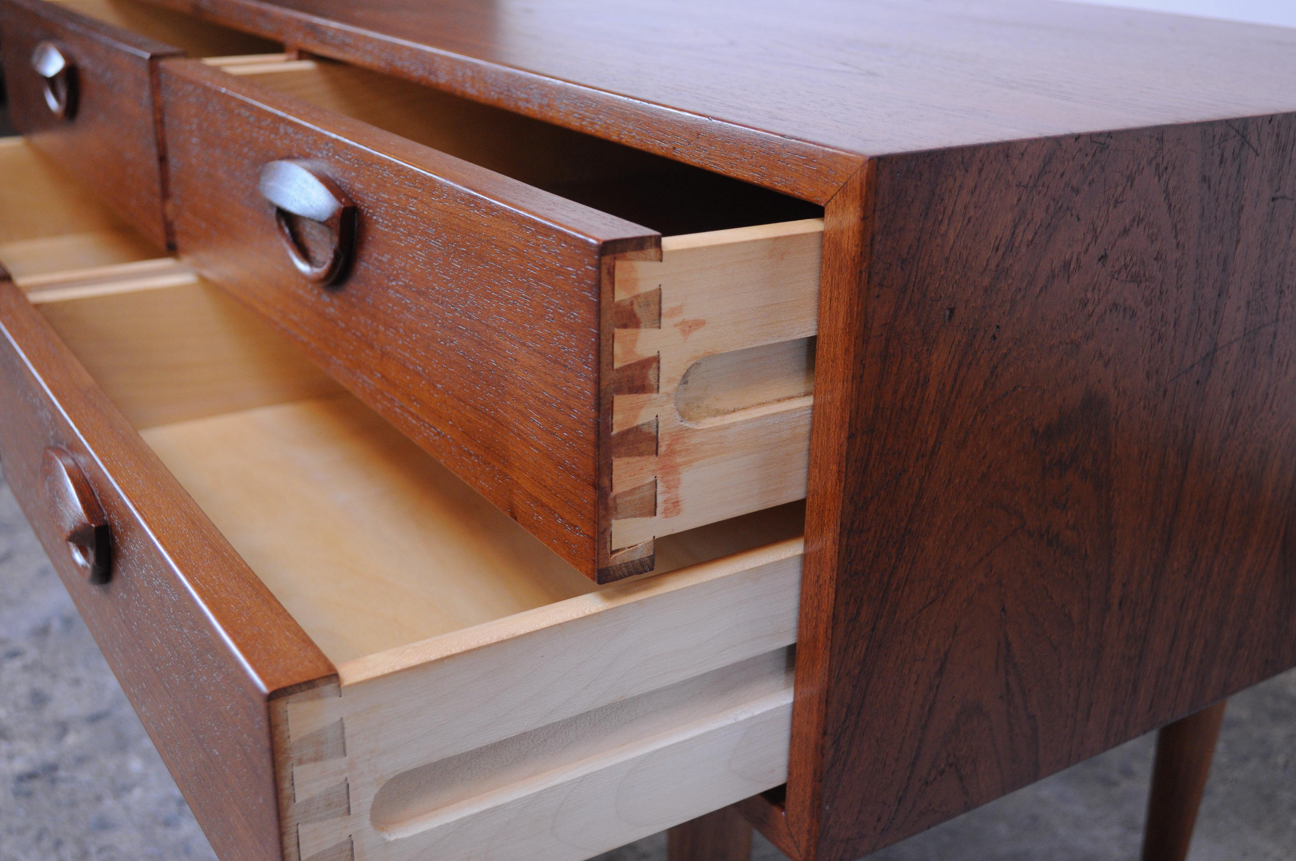 Petite Teak Chest by Kai Kristiansen for Feldballes Møbelfabrik 6