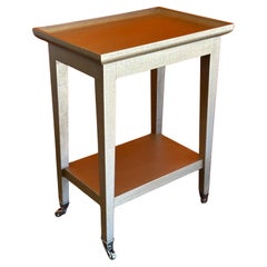Petite Telephone Table by J. Robert Scott in the Style of Karl Springer