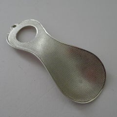 Kleines Reise-/Tasche Schuhhorn aus massivem Silber aus Silber - 1928