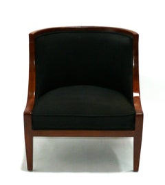 Sedie a Vasca Petite Rivestite con la tua Fabrice Rifinita Mid Century Modern