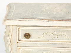 Petite Venetian Handpainted Commode with Triple Drawers