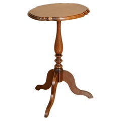 Antique Petite Victorian Occasional Table Plant Stand Wine Table