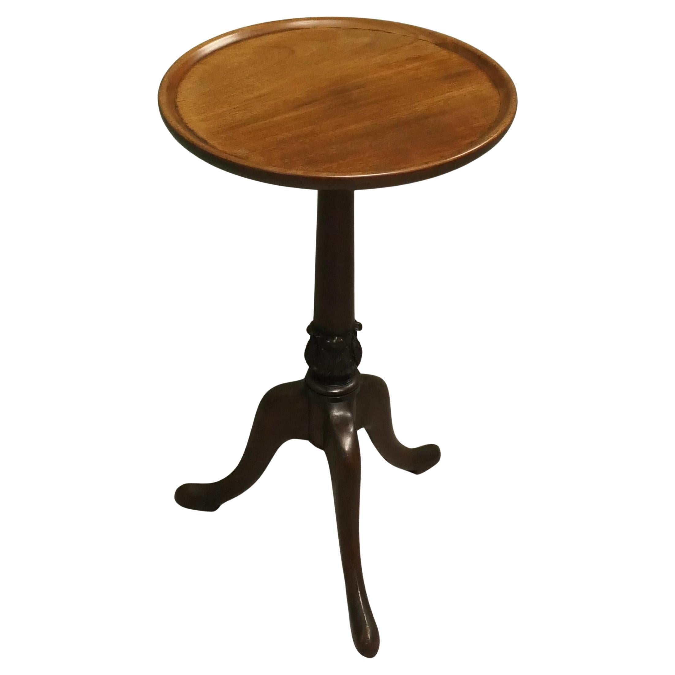 Petite Victorian Wine Table This lovely table stands on a three footed base