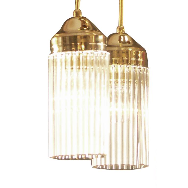 Autrichien Petit lustre viennois d'inspiration Art nouveau Jugendstil en vente