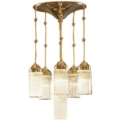 Lampadario Petite Viennese Jugendstil di ispirazione Art Nouveau