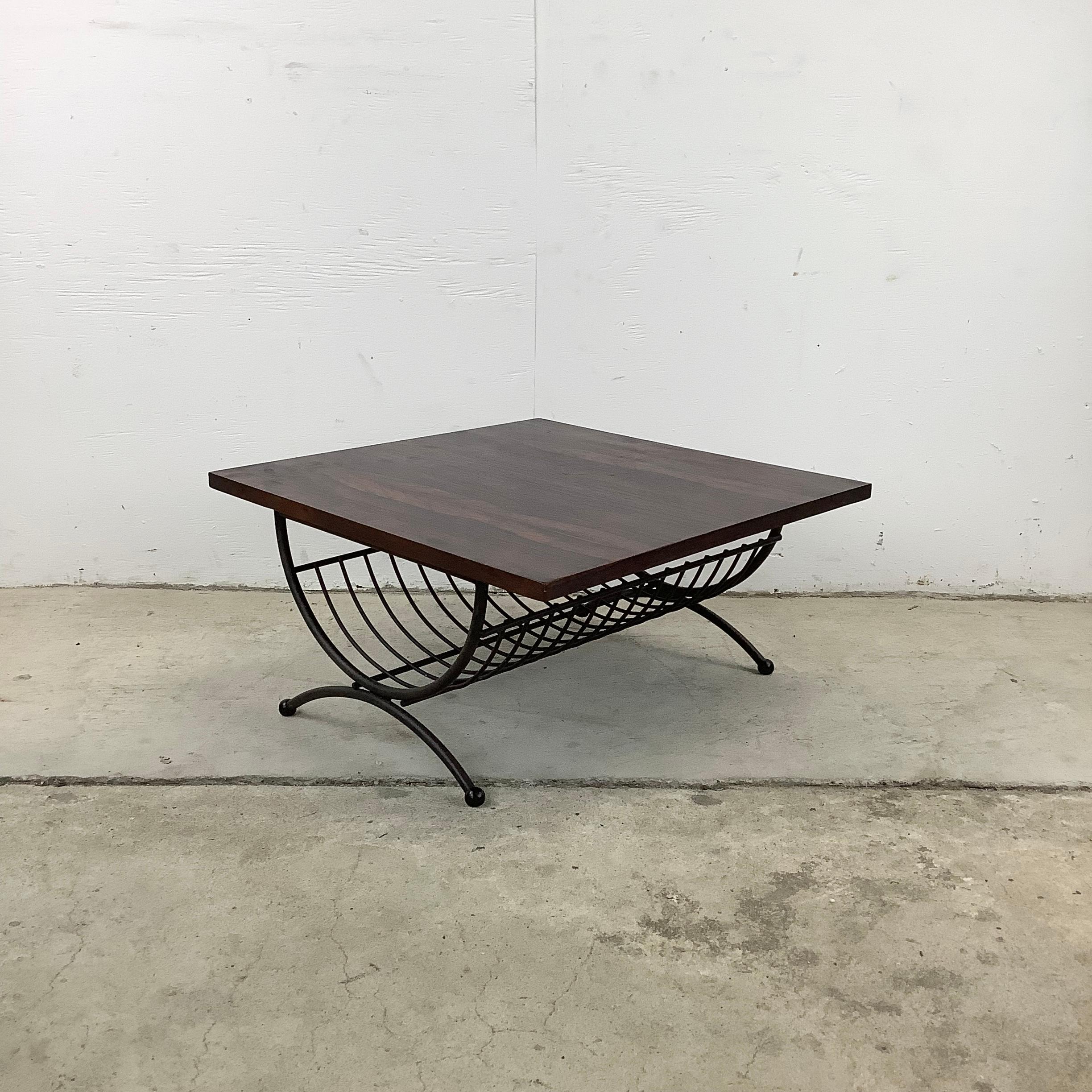 Petite Vintage Coffee Table For Sale 8