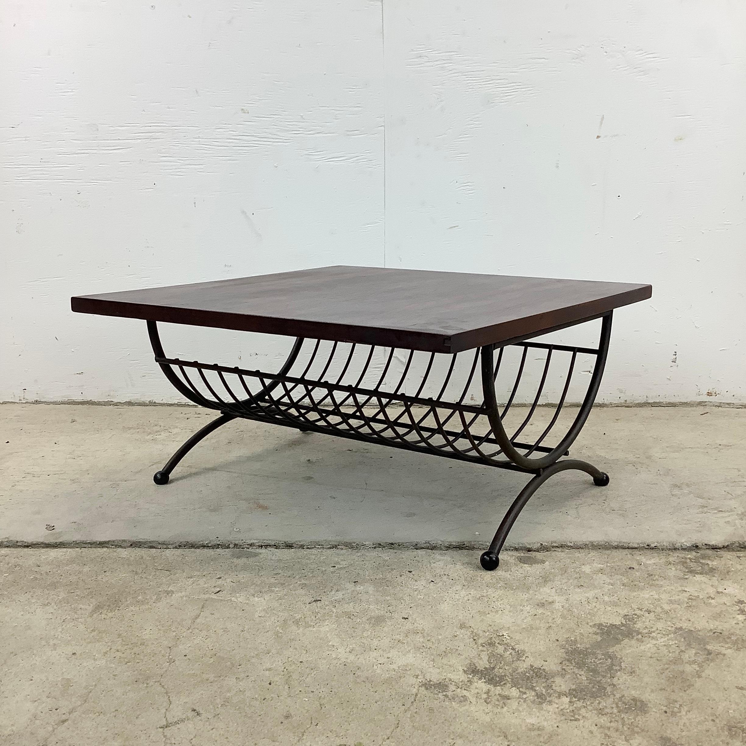 Petite Vintage Coffee Table For Sale 10
