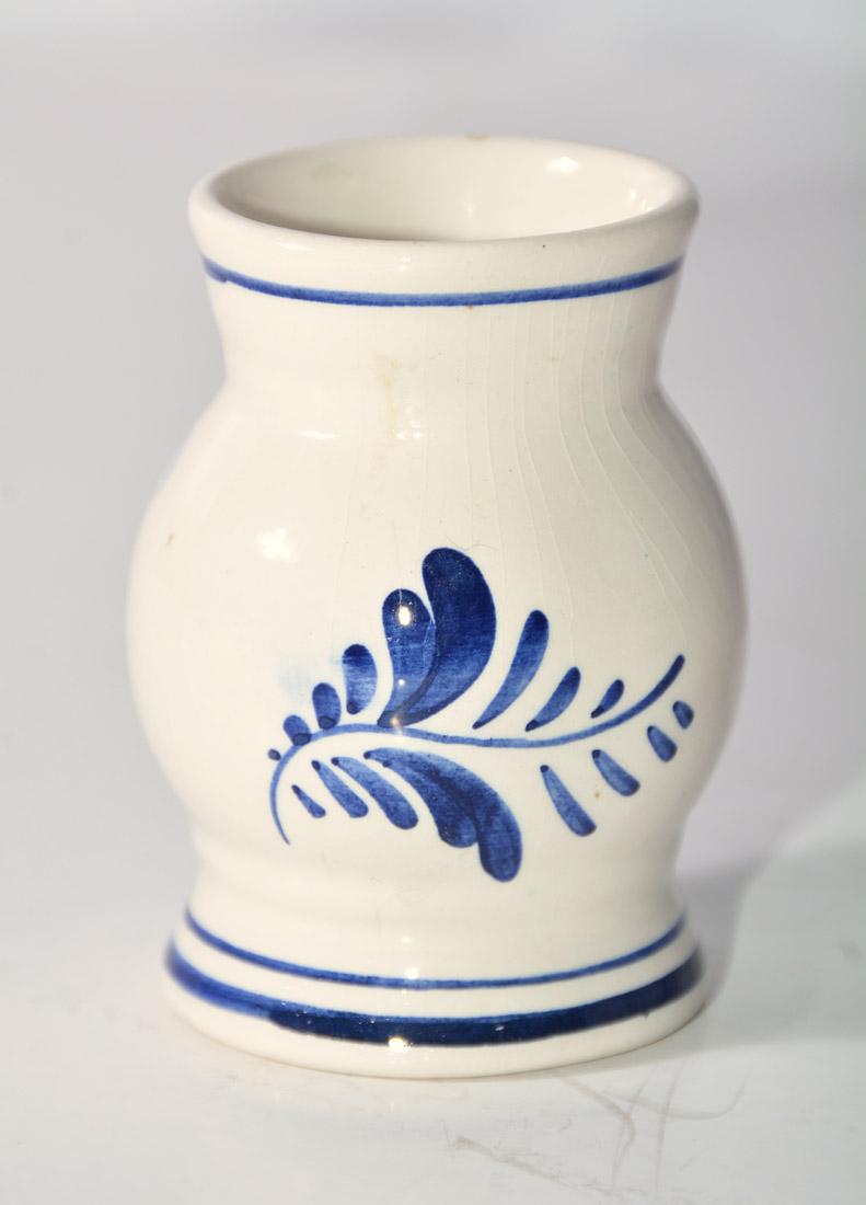 Hand-Crafted Petite Vintage Dutch Vase