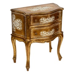 Petite Vintage Italian Florentine Giltwood Chest