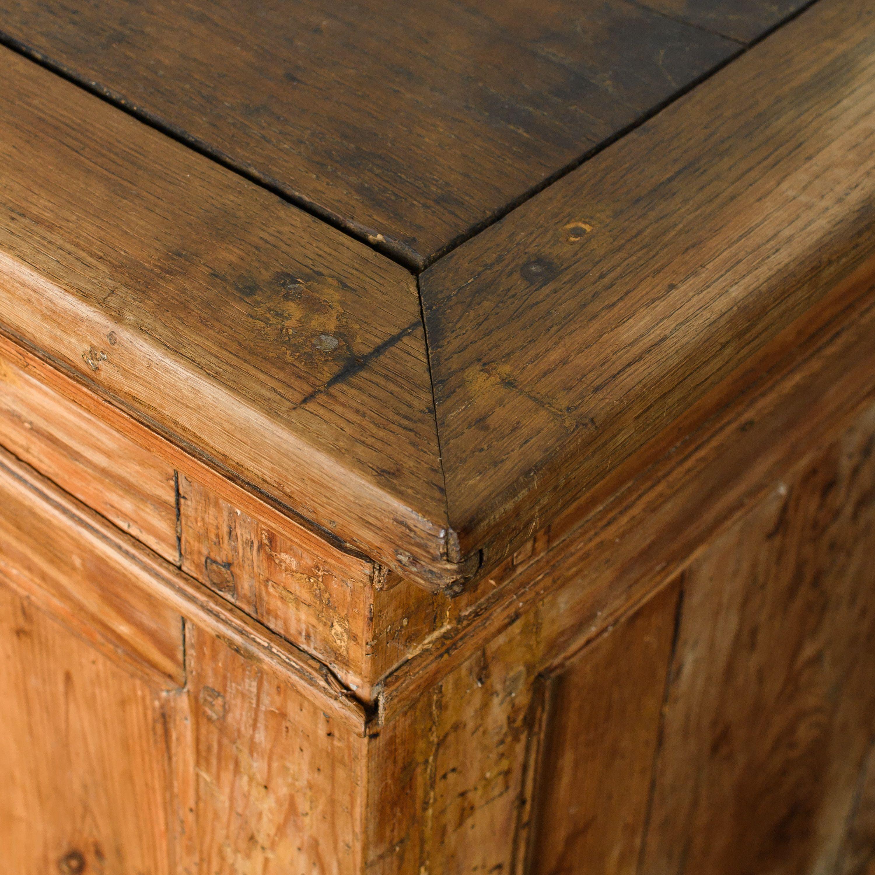 Petite Vintage Wood Desk For Sale 2