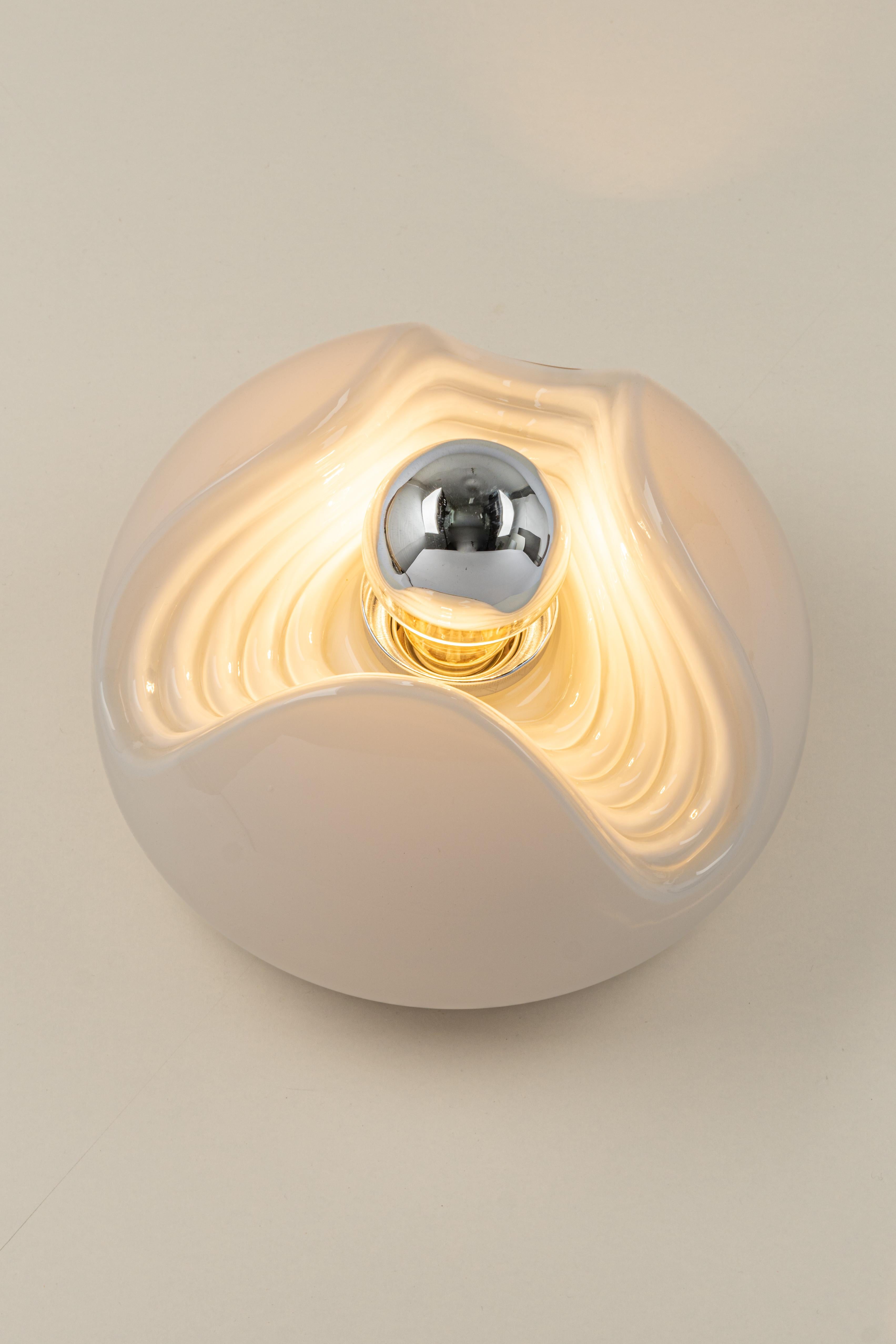 Late 20th Century Petite Wall Sconce Koch & Lowy by Peill & Putzler, Germany, 1970s For Sale