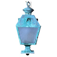 PetiteLinterna colgante de cobre vintage - belleza atemporal