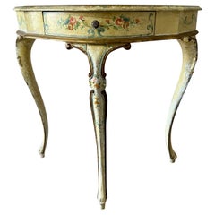 Mesa Consola Pintada Estilo French Rococo Petitte