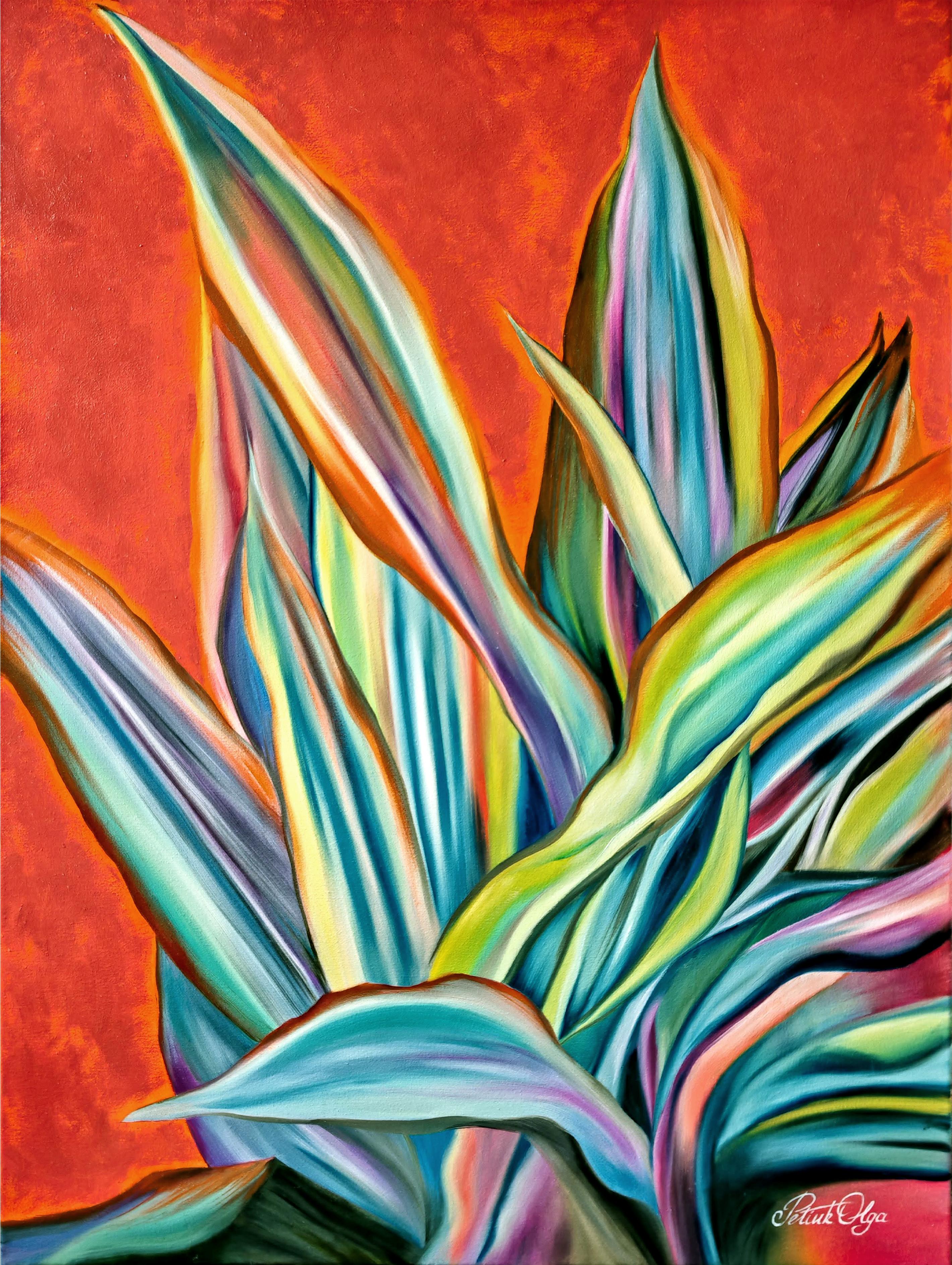 Petiuk Olga Abstract Painting - Aperol