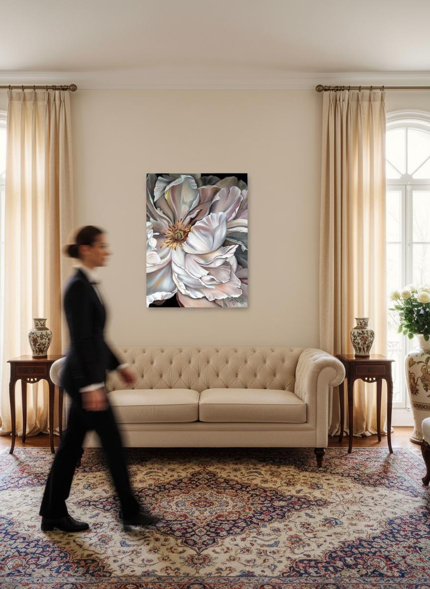 Dissolution of Form - Painting by Petiuk Olga