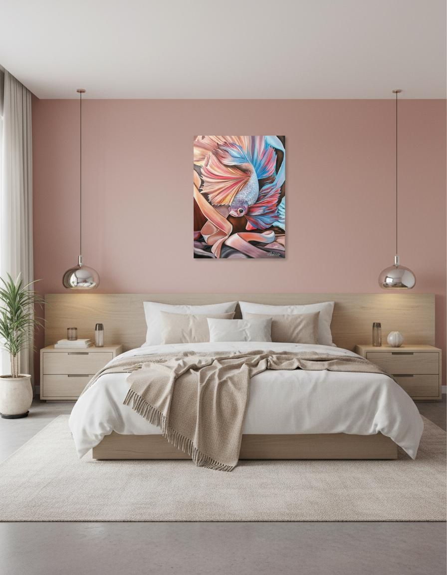 Durchs Licht treiben (Ästhetizismus), Painting, von Petiuk Olga