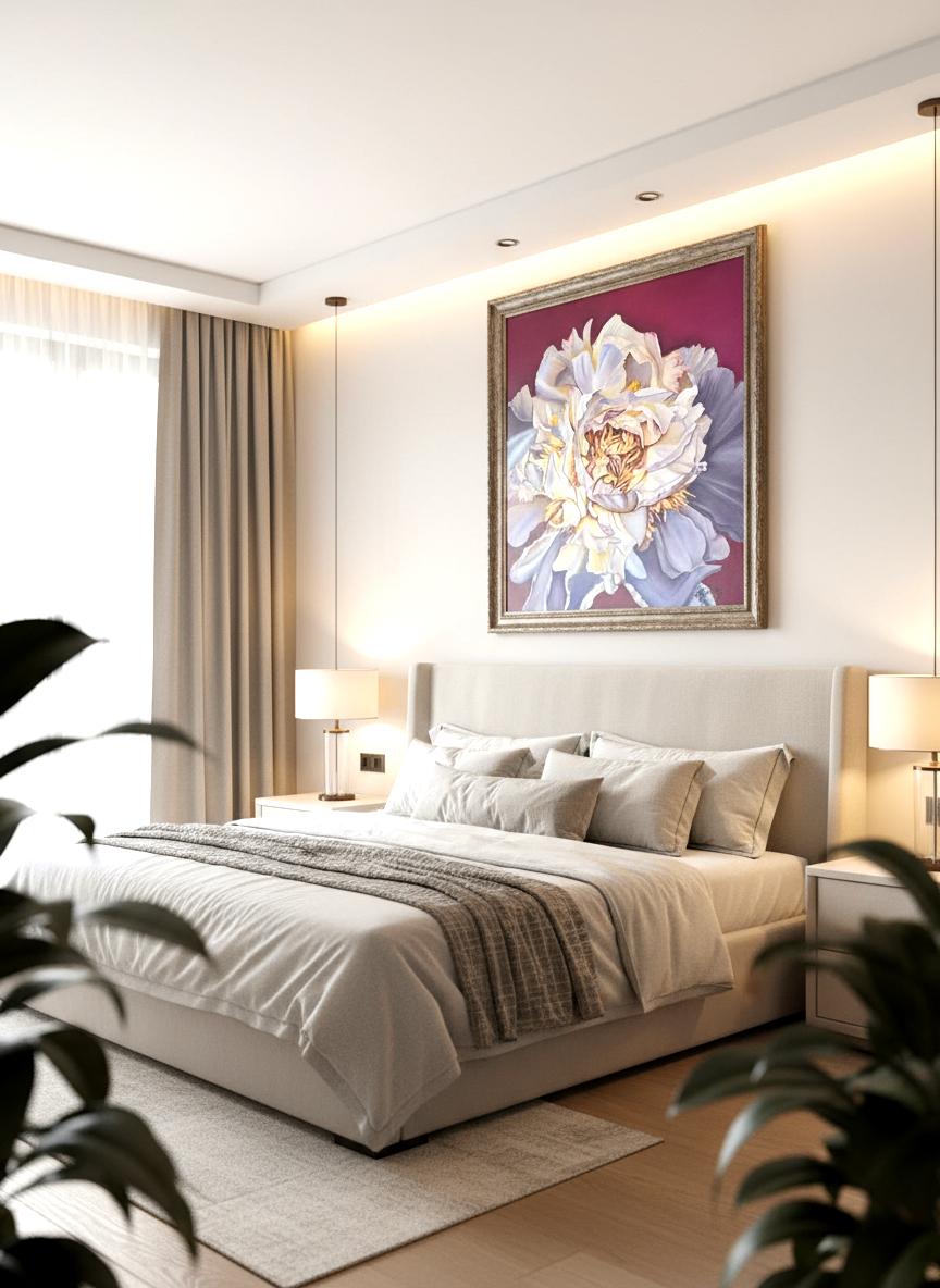 Tendresse éphémère - Painting de Petiuk Olga