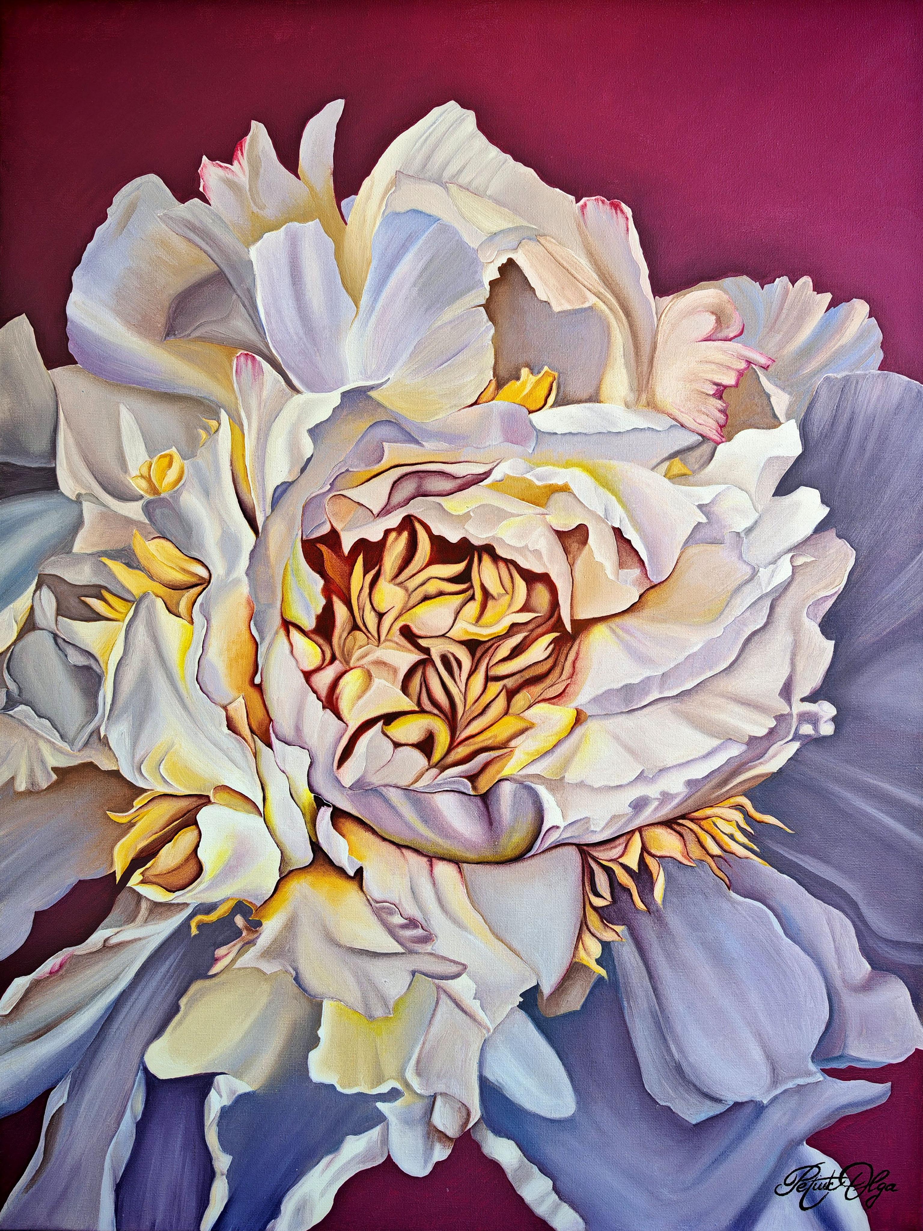 Still-Life Painting Petiuk Olga - Tendresse éphémère