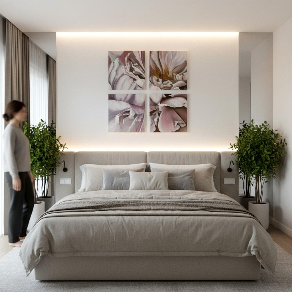 Fliederfarbener Traum (Grau), Still-Life Painting, von Petiuk Olga