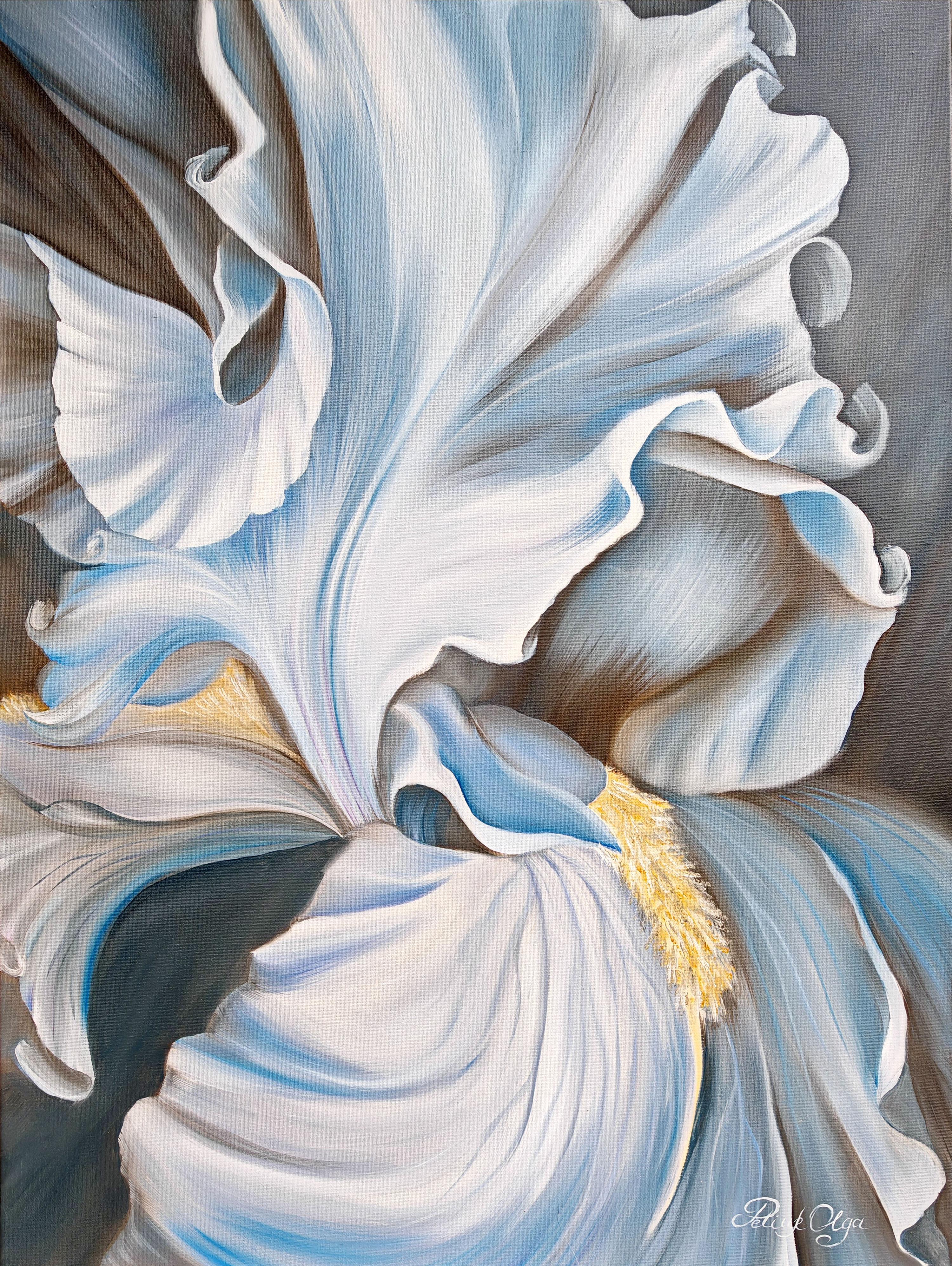 Petiuk Olga Still-Life Painting – Die Umarmung des Morgens