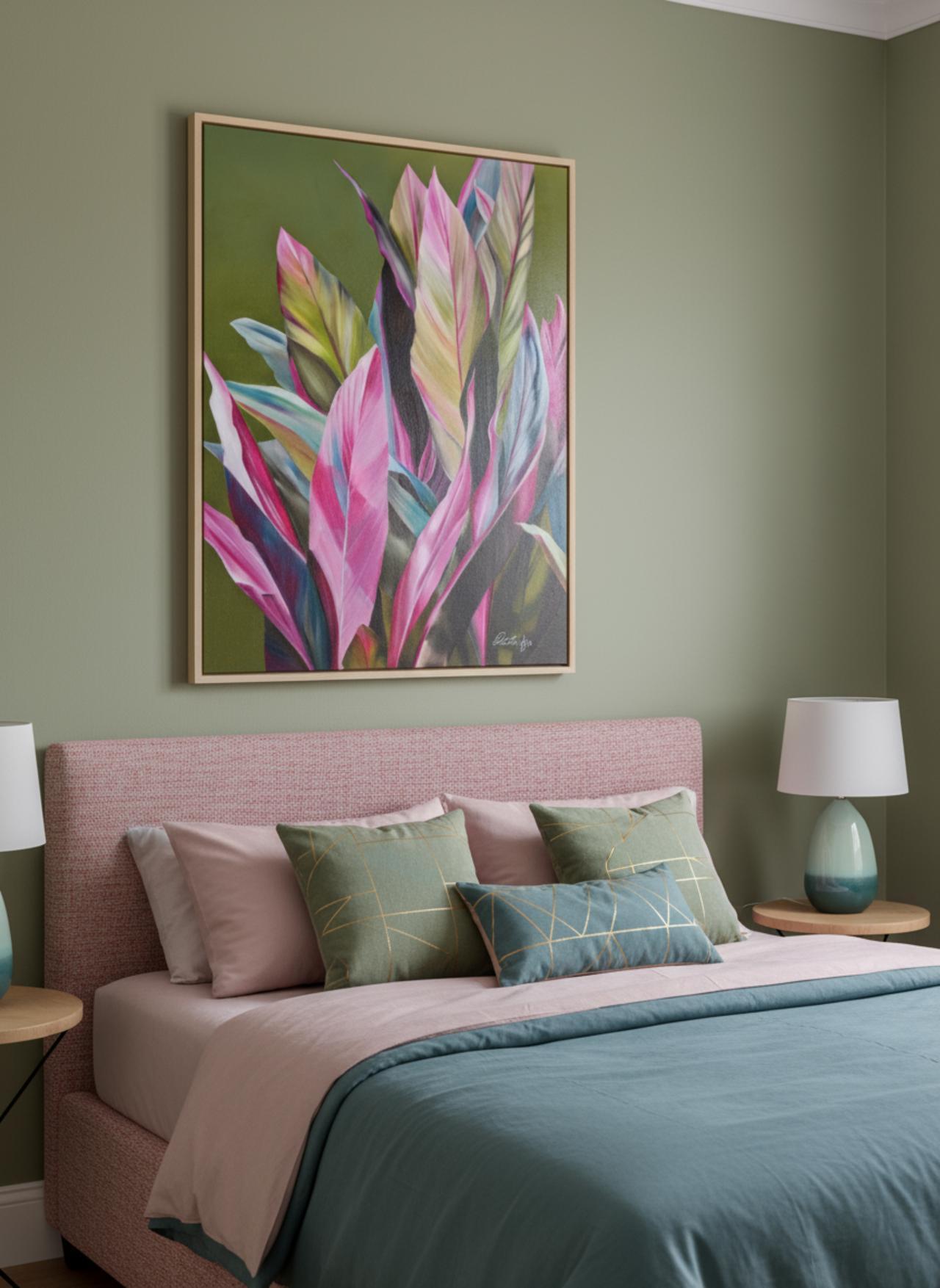 Tropischer Jazz (Braun), Landscape Painting, von Petiuk Olga