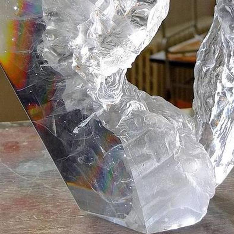 Secret Iceberg - Abstract Sculpture by Petr Stacho