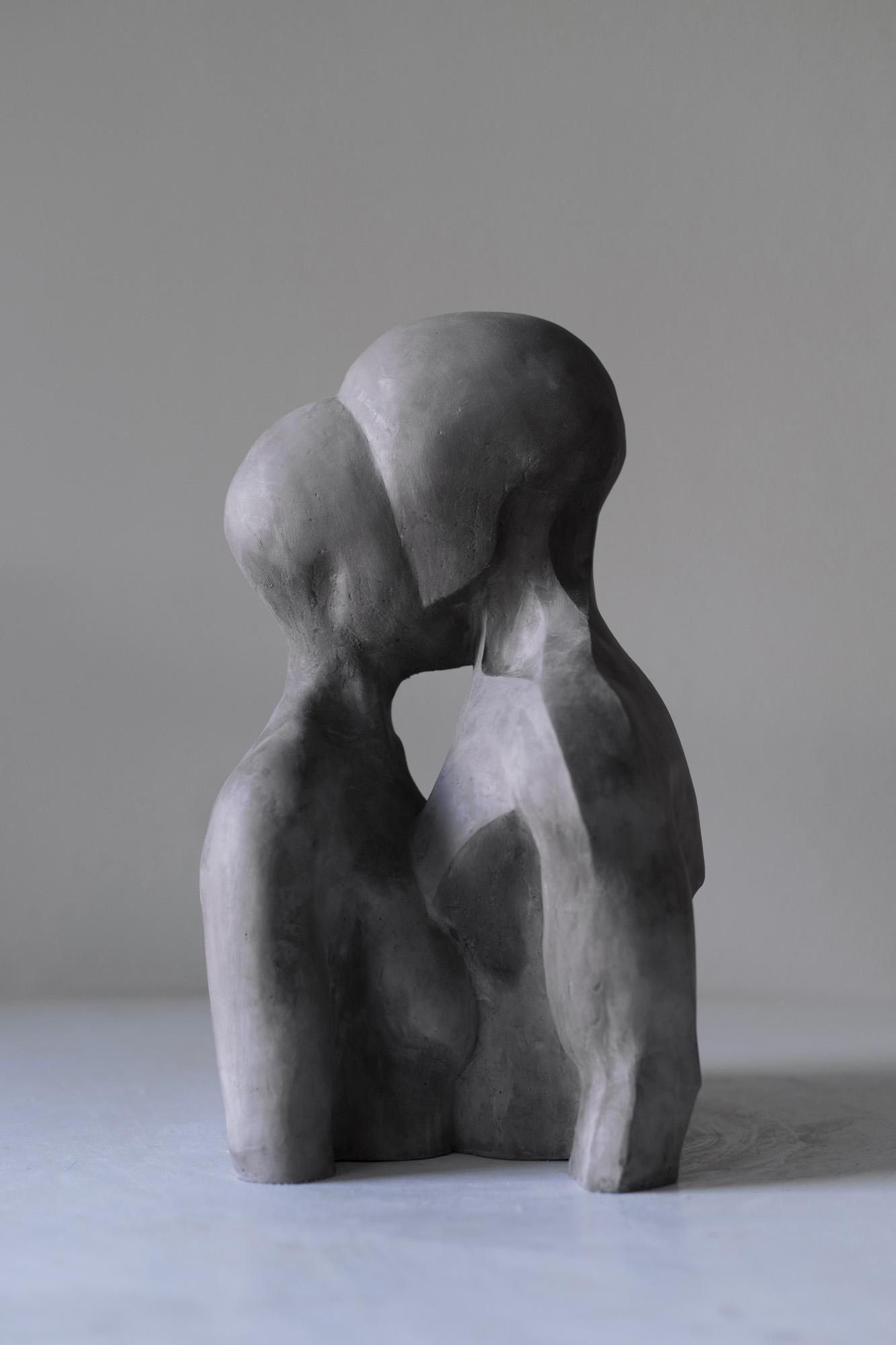Boolean
7 x 13 x 9 inches, 15 lbs
Concrete

Artist's Commentary:         
This sculpture is about deep connection between woman and man

About the Artist: 
In his work Peter is telling the story about himself, his wife and his past. His sculptures