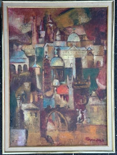Cubist Czech Architecture Cityscape