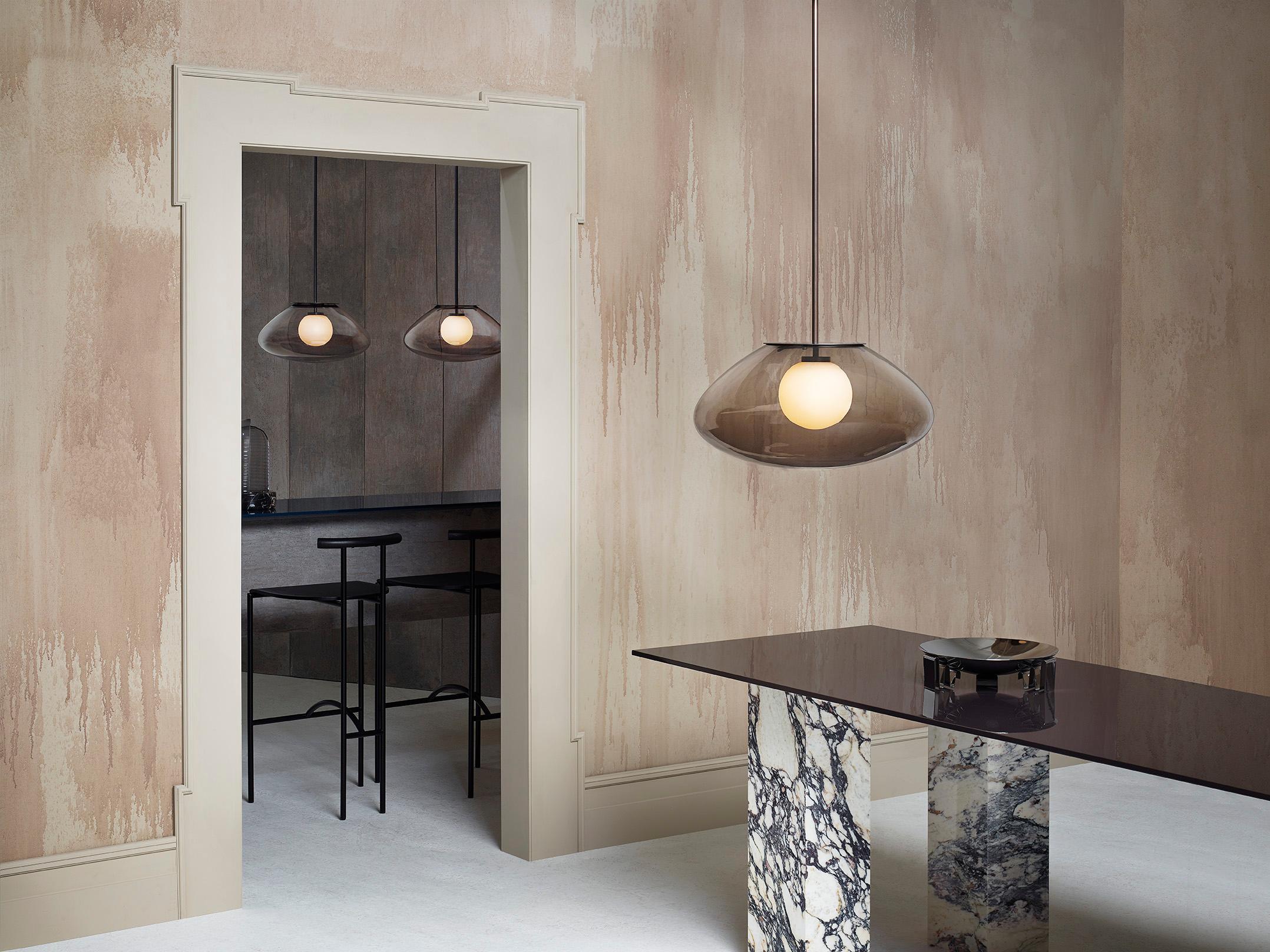 Modern Petra Large Pendant by CTO Lighting For Sale