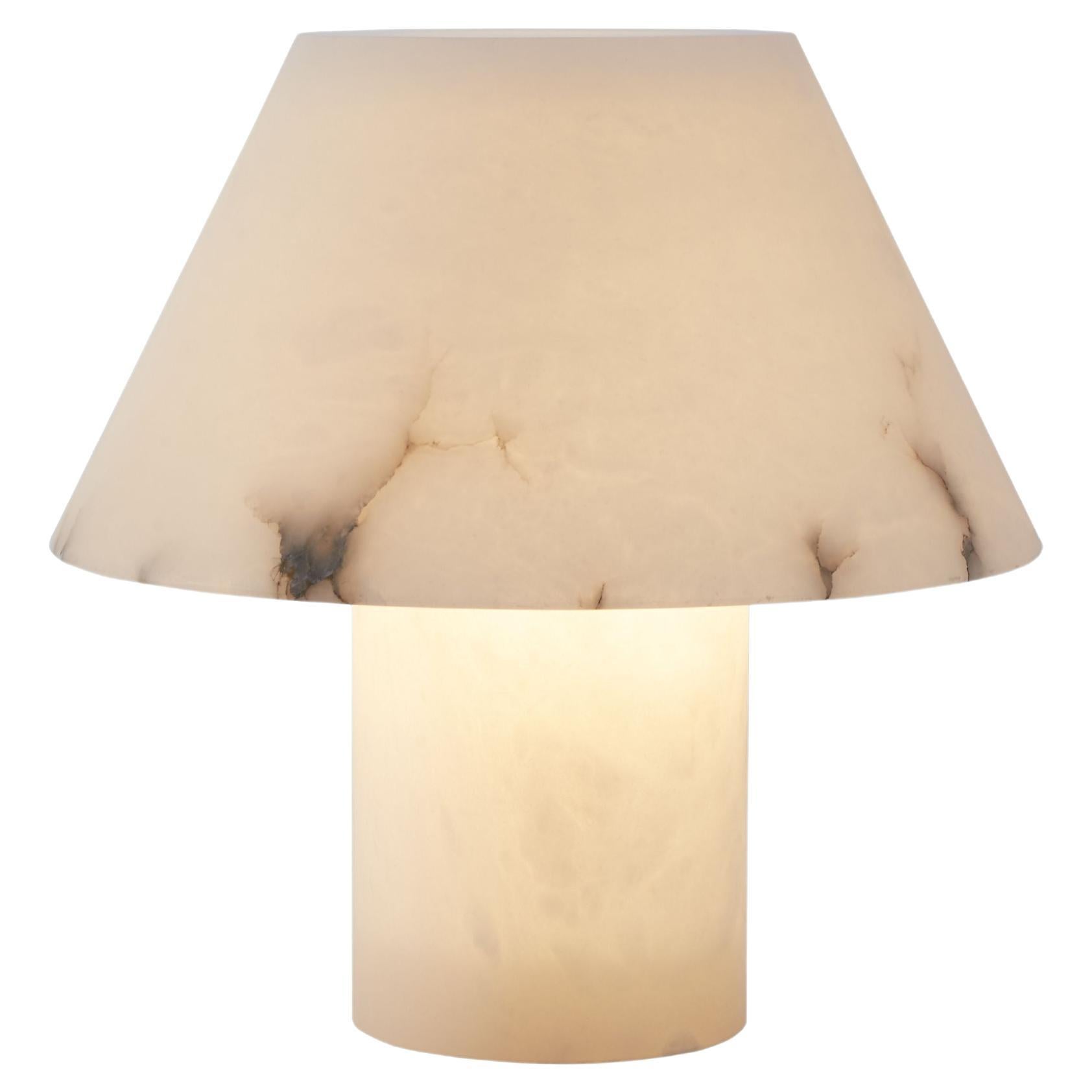 Petra M Me Outdoor Table Lamp in Alabaster by Jordi Veciana 2020