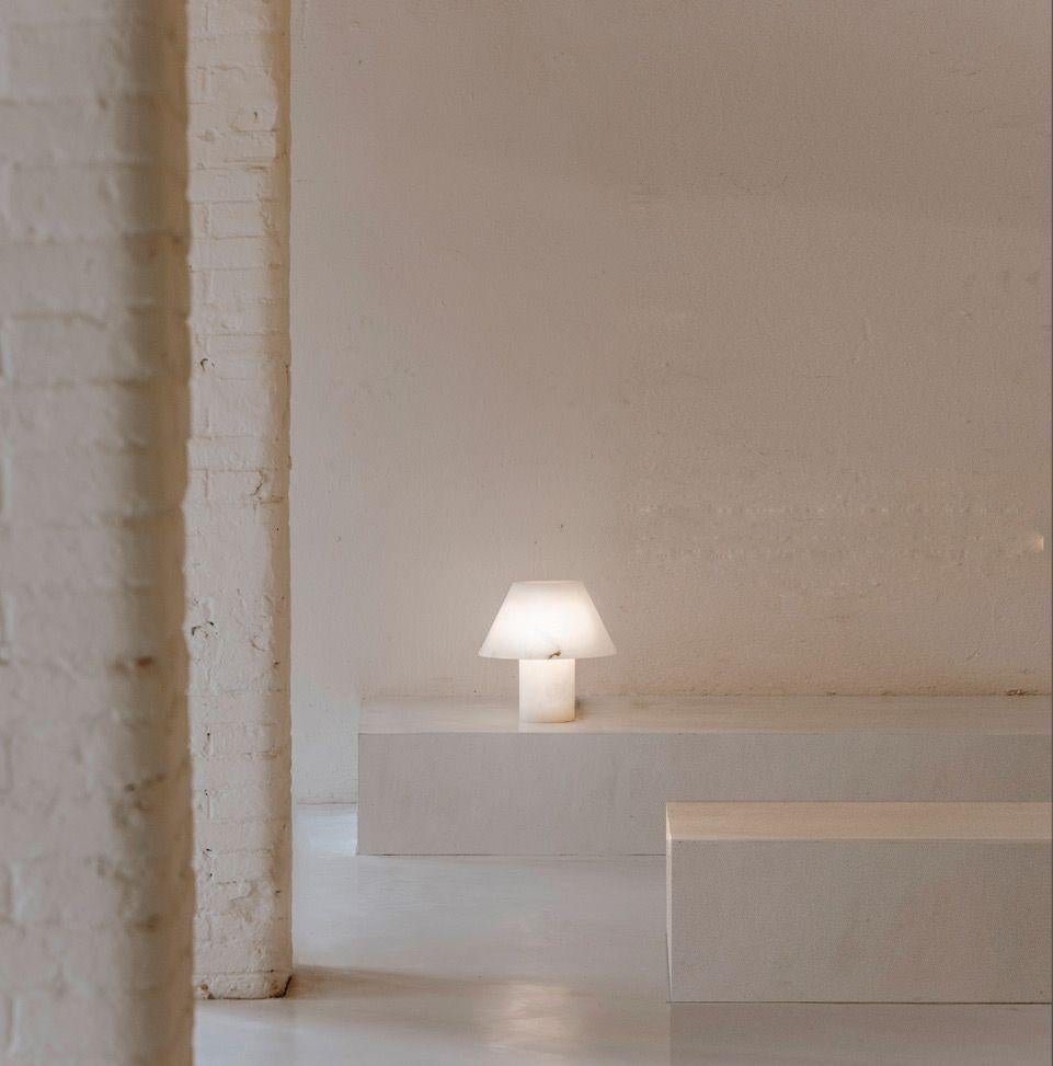 Spanish Petra M Me Table Lamp in Alabaster by Jordi Veciana 2020 For Sale