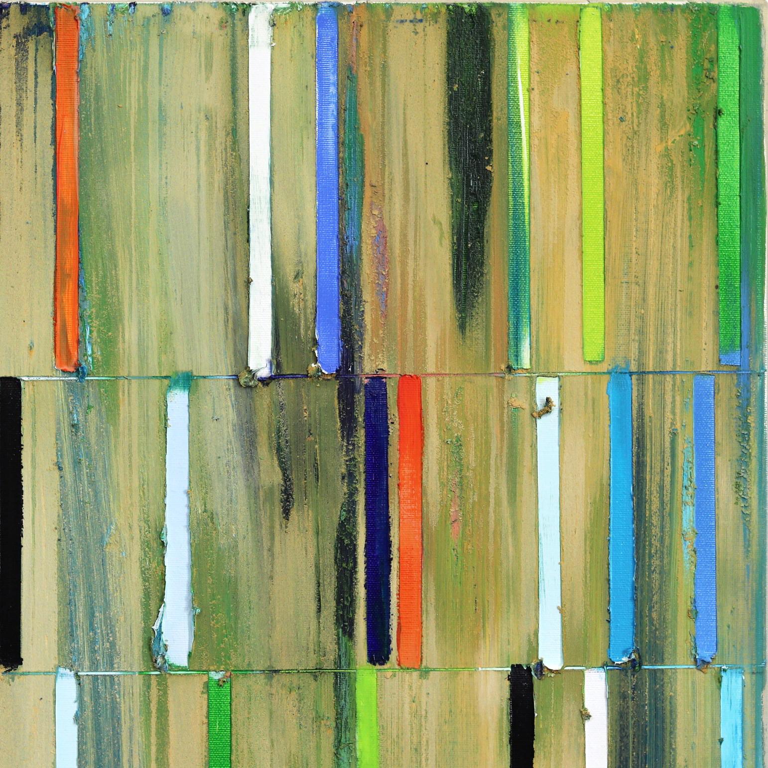 I dipinti originali di Petra Rös-Nickel fondono forme giocose, colori vivaci e composizioni architettoniche in olio e tecnica mista su tela. Le sue opere d'arte contemporanea contengono texture e motivi ricchi, che fanno riferimento ai disegni