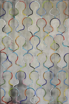 Come Together VI - Playful Abstract Original Painting
