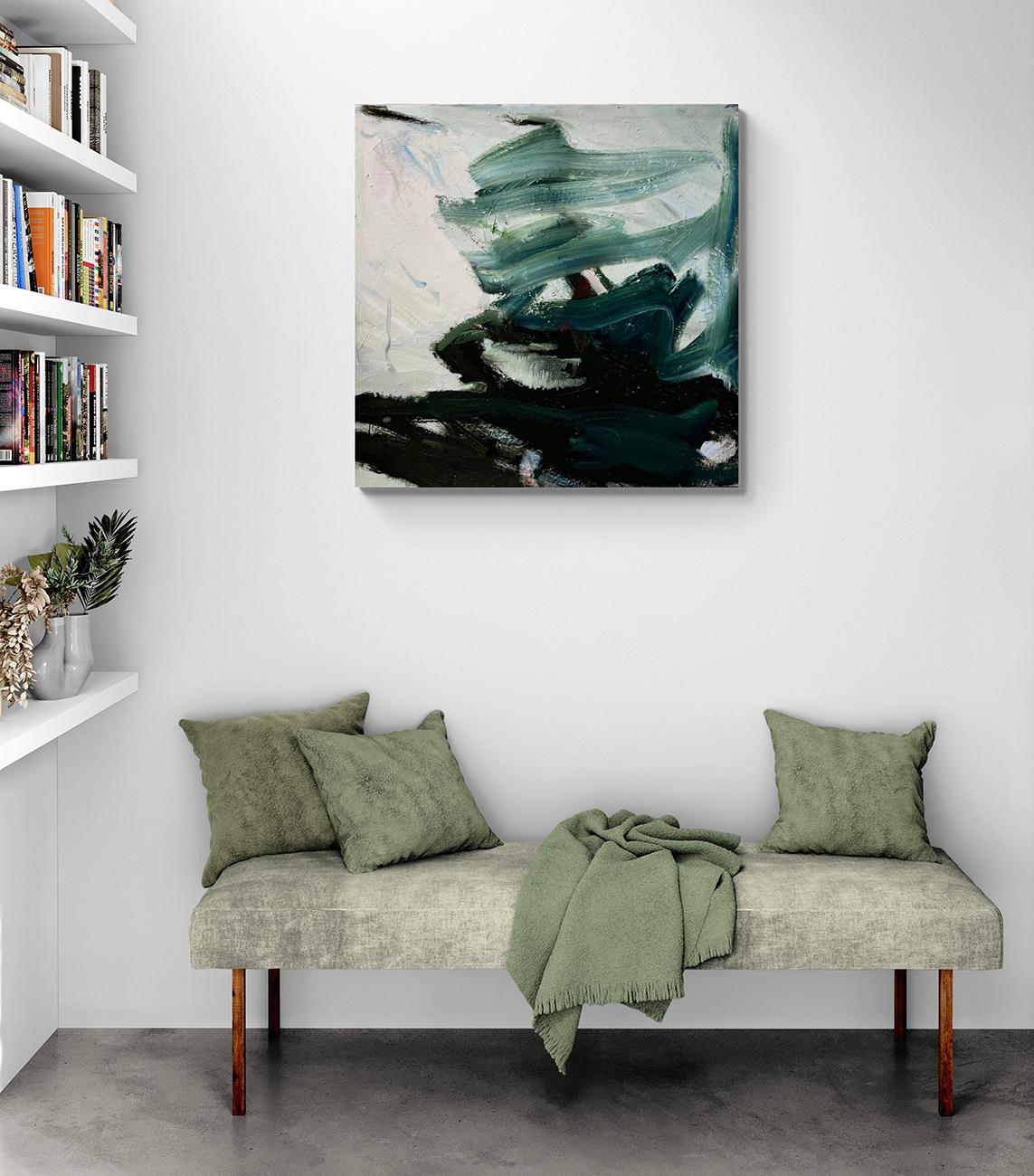 Finché stai ballando, puoi infrangere le regole (pittura astratta)
Olio su tela - Senza cornice.
Questa opera d'arte è un'esclusiva di IdeelArt.

L'artista tedesca Petra Schott usa il colore, le linee e le forme per esprimere le emozioni quotidiane