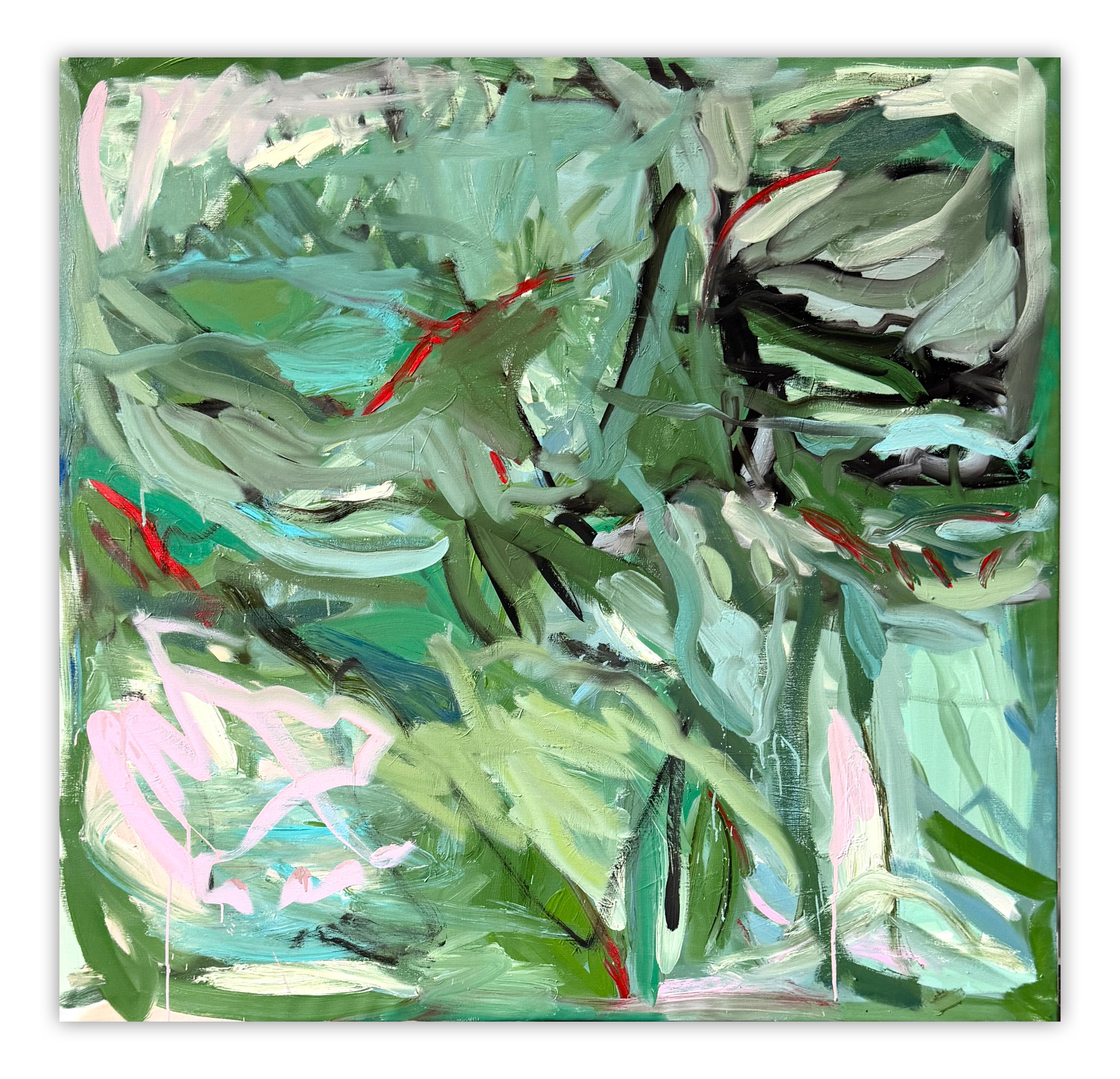 Bodies and Gardens IX (Abstract Painting)