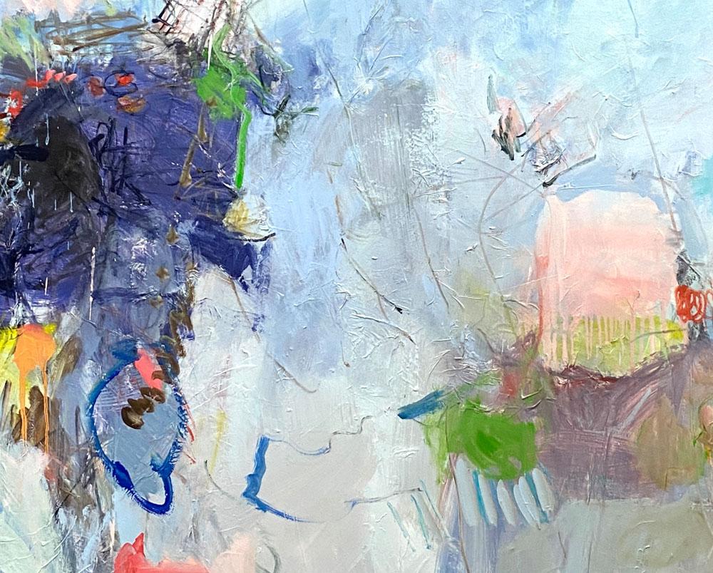 Childhood memories (Abstract Painting)

Egg tempera, paper colages, oil and oil sticks - Unframed

This artwork is exclusive to IdeelArt.

German artist Petra Schott uses colour, lines, and shapes to express her everyday emotions on canvas. During