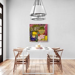 Coming over for breakfast (Abstract Painting)